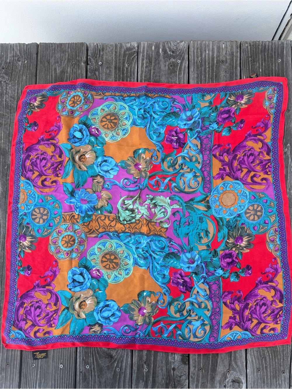 Art of the Scarf Silk Scarf Made in Japan